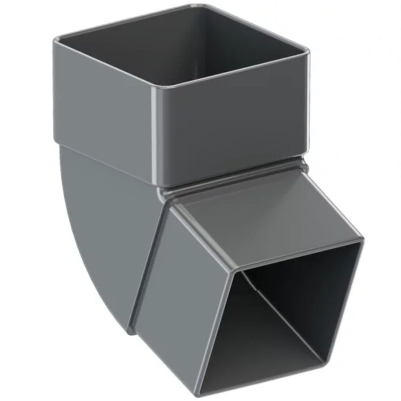 Gutta GuttaKROP odkvapové koleno 80 x 76 mm antracit