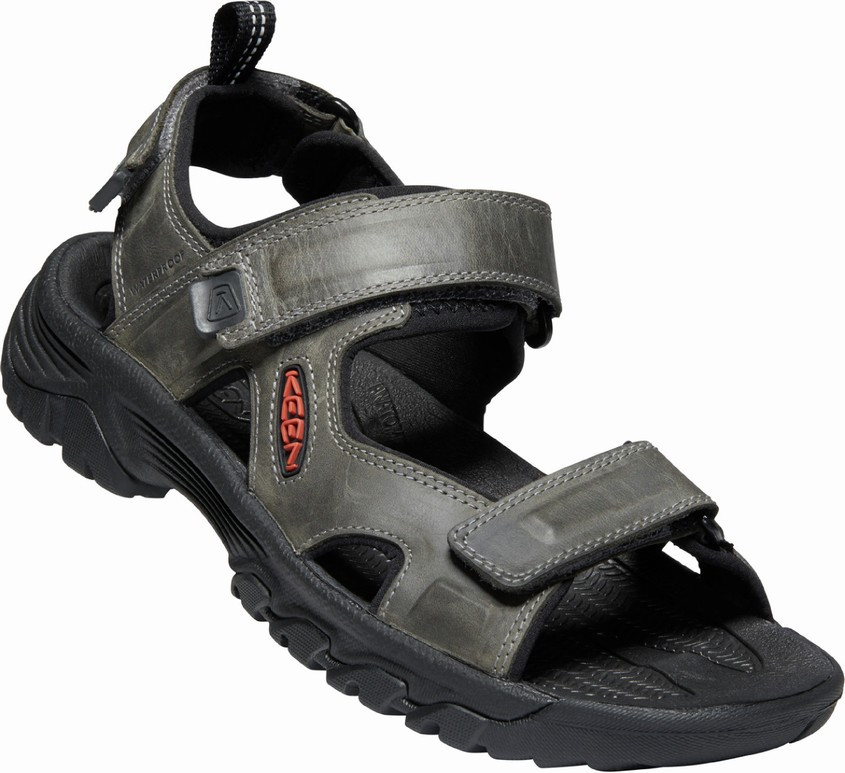 Keen Targhee III Open toe SANDAL MEN grey / black Veľkosť: 41