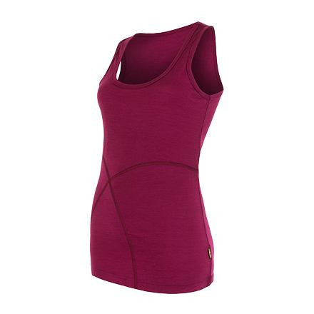 SENSOR MERINO ACTIVE dámsky nátelník lilla Veľkosť: S