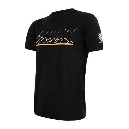 SENSOR MERINO AIR PT pánske tričko kr.rukáv čierna RJ Veľkosť: S