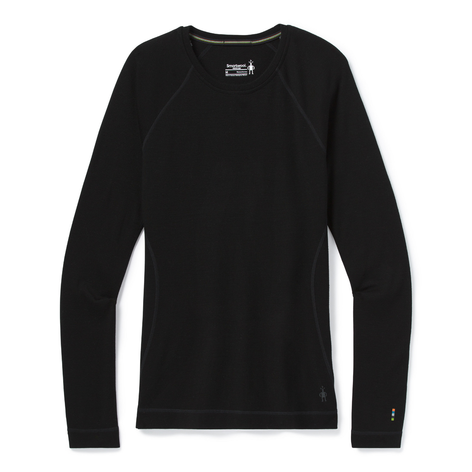 Smartwool W MERINO 250 BASELAYER CREW BOXED black Veľkosť: L