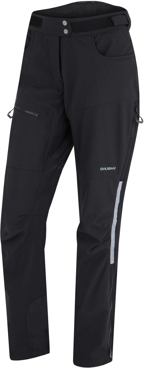 Husky Dámske softshell nohavice Keson L čierna Veľkosť: L