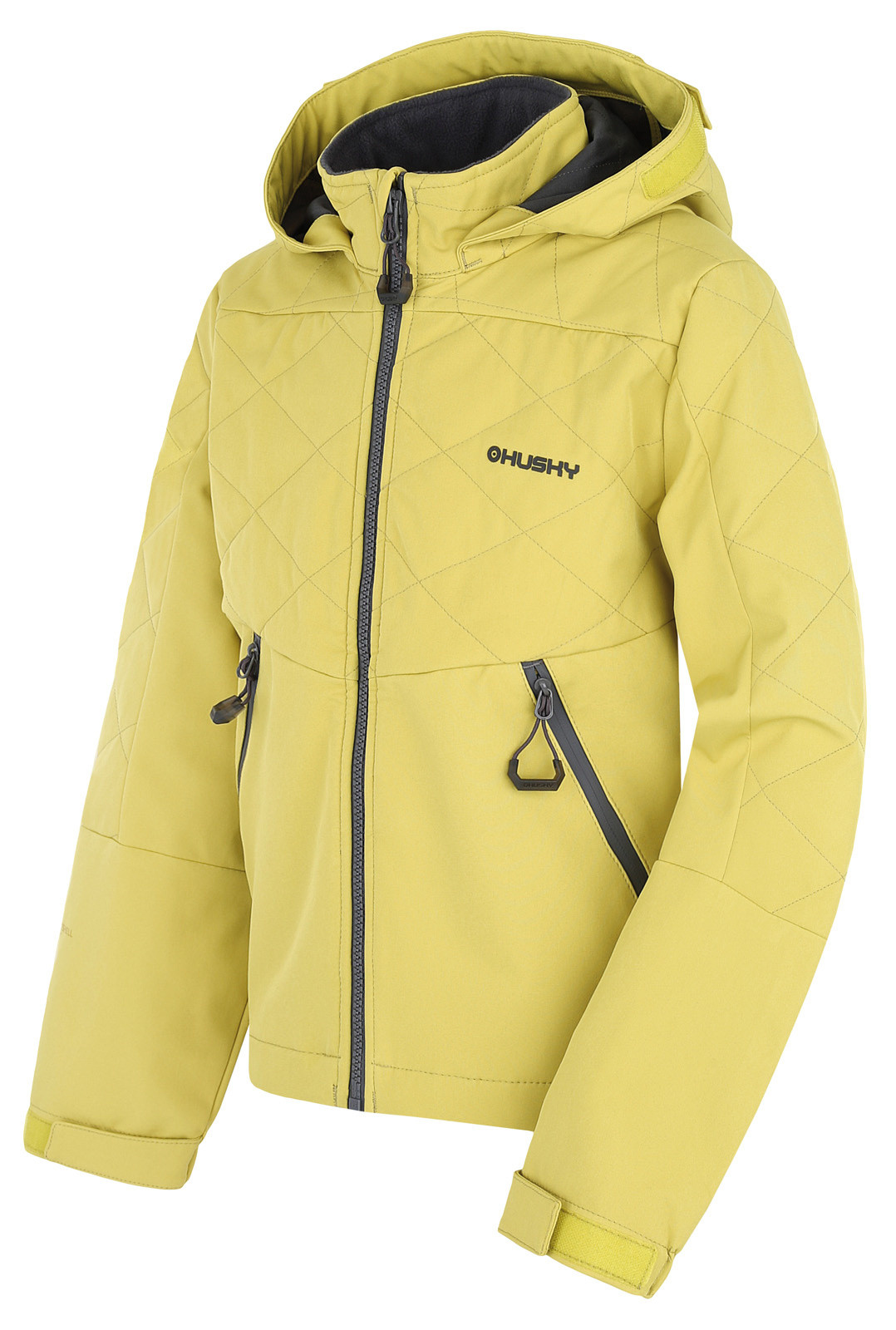 Husky Detská softshell bunda Salex K lime green Veľkosť: 134