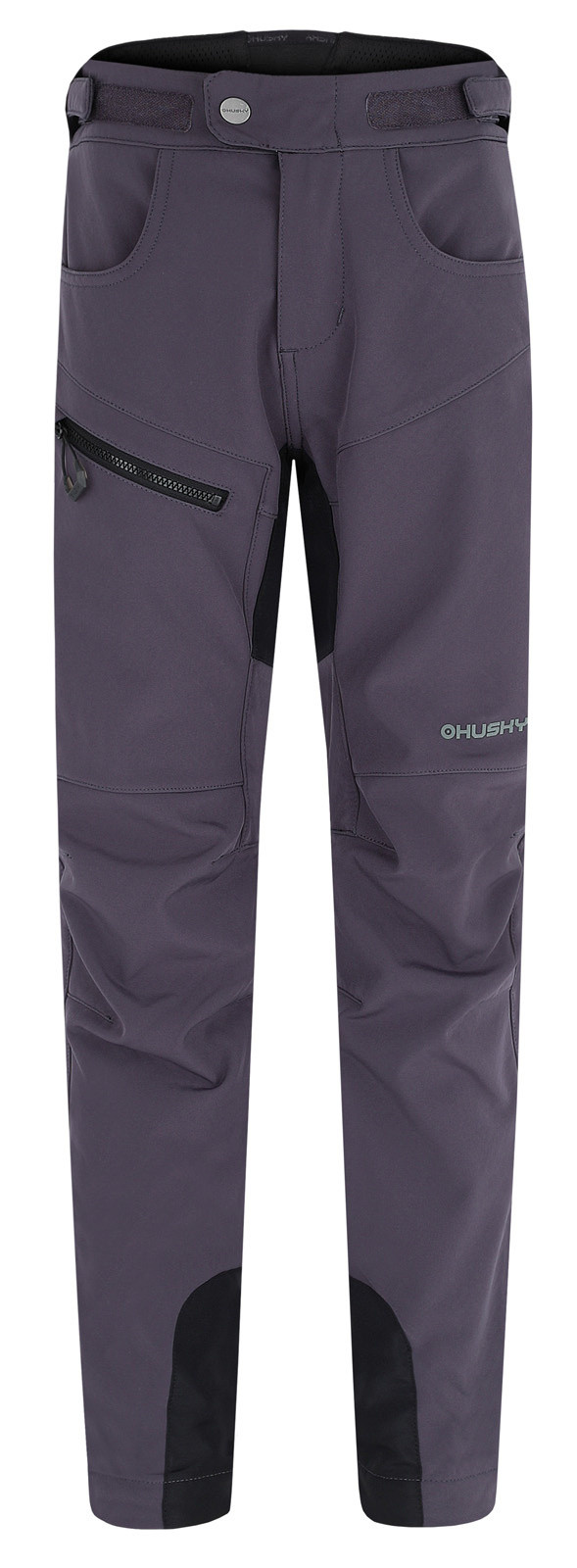 Husky Detské softshell nohavice Keson K graphite Veľkosť: 134