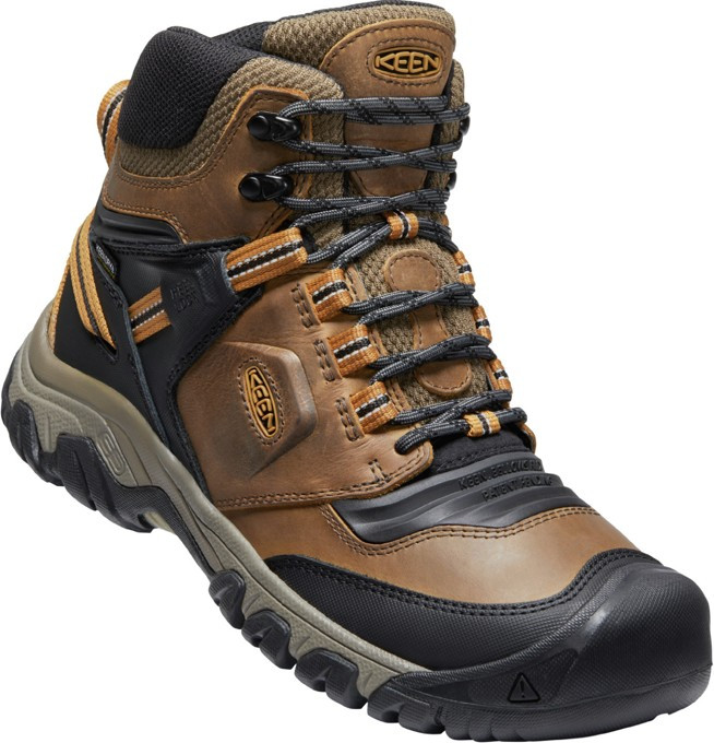 Keen RIDGE FLEX MID WP MEN bison / golden brown Veľkosť: 44