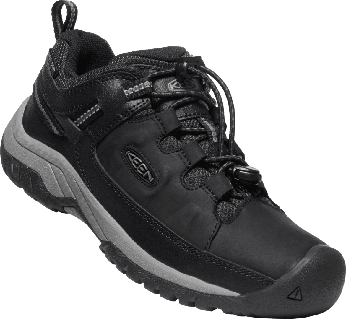 Keen TARGHEE LOW WP YOUTH black/steel grey Veľkosť: 32/33