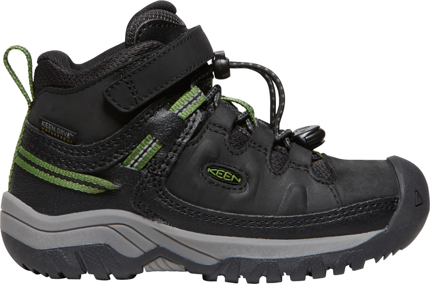 Keen TARGHEE MID WP CHILDREN black/campsite Veľkosť: 30