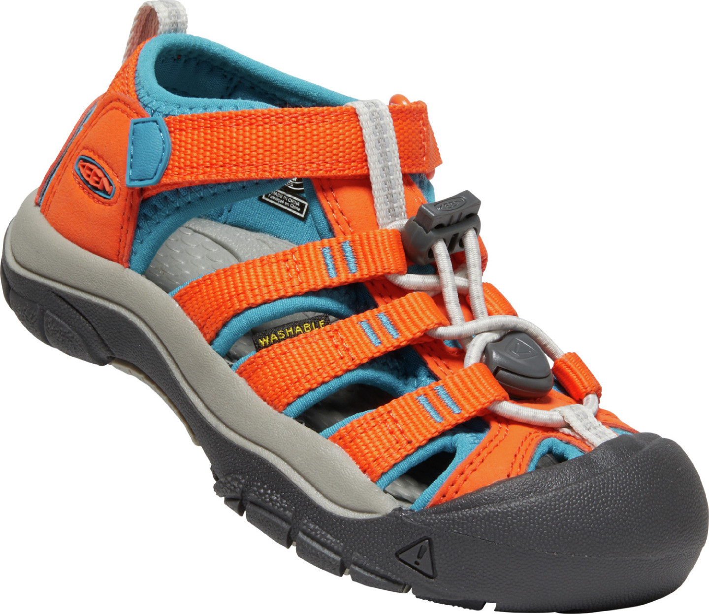Keen NEWPORT H2 CHILDREN safety orange/fjord blue Veľkosť: 30