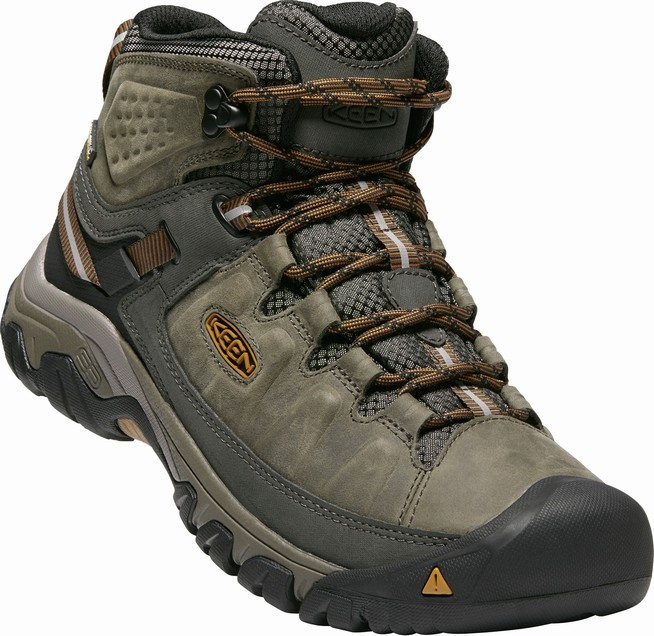 Keen Targhee III MID WP M - black olive / golden brown Veľkosť: 41