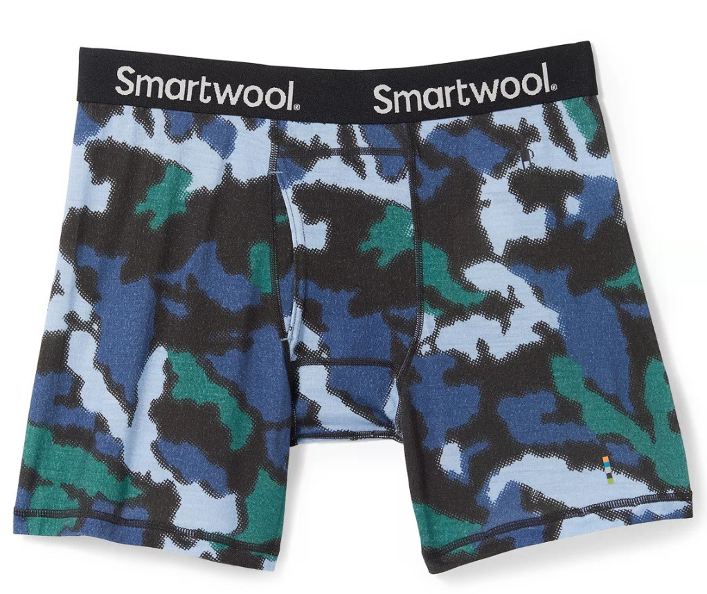 Smartwool M MERINO PRINT BOXER BRIEF BOXED mbbcp Veľkosť: L