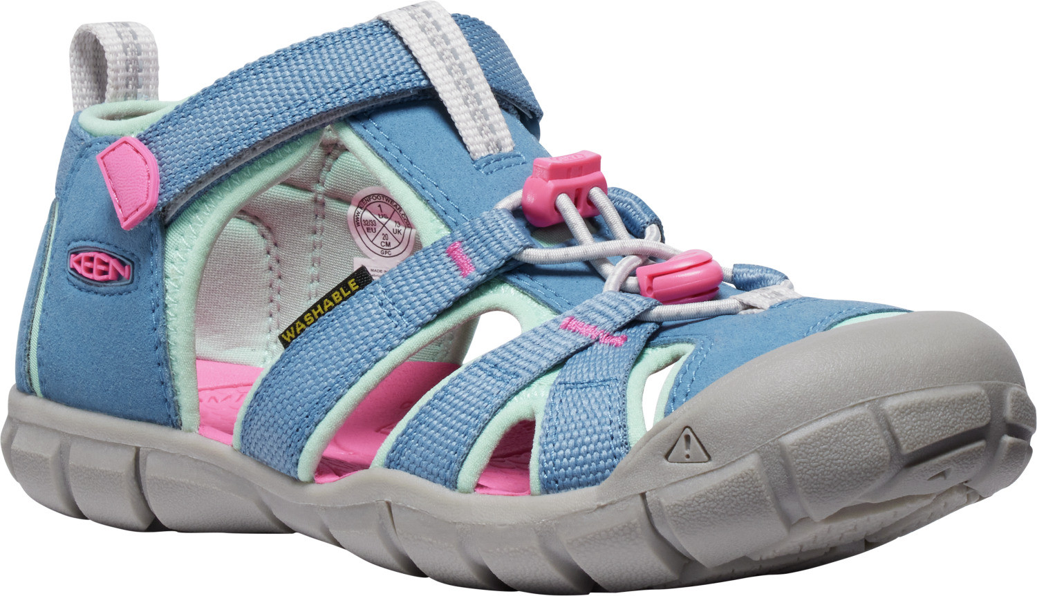 Keen SEACAMP II CNX YOUTH coronet blue/hot pink Veľkosť: 35