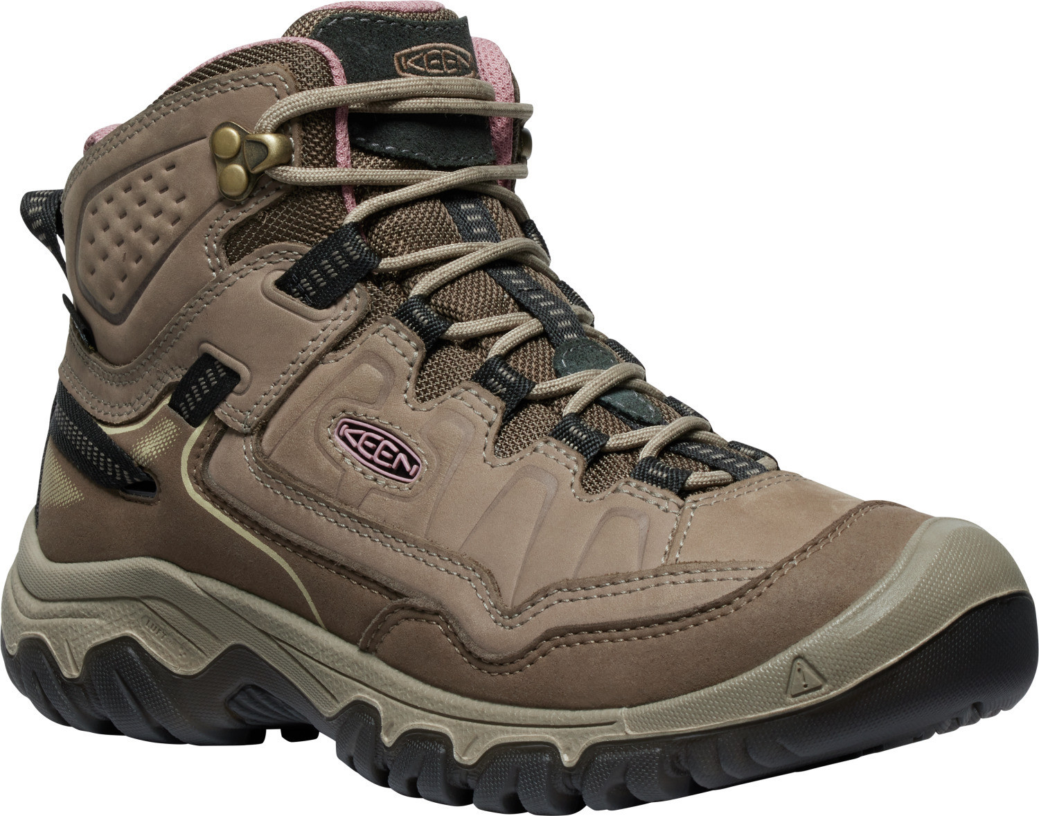 Keen TARGHEE IV MID WP WOMEN brindle/nostalgia rose Veľkosť: 37,5