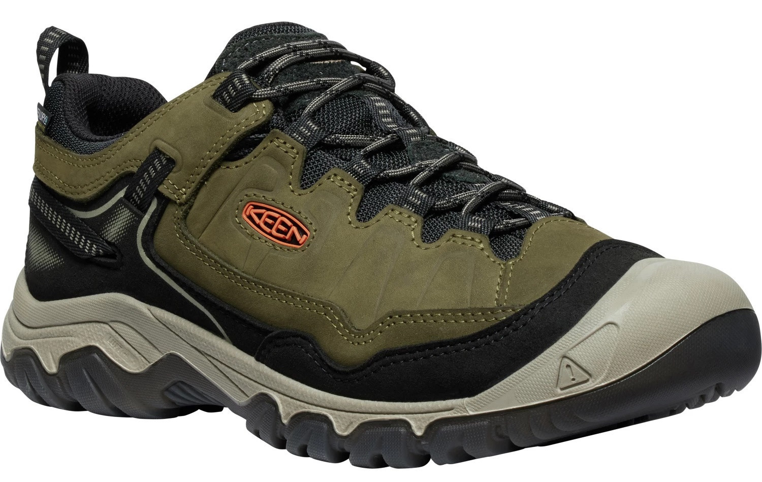 Keen TARGHEE IV WP MEN dark olive/gold flame Veľkosť: 47,5