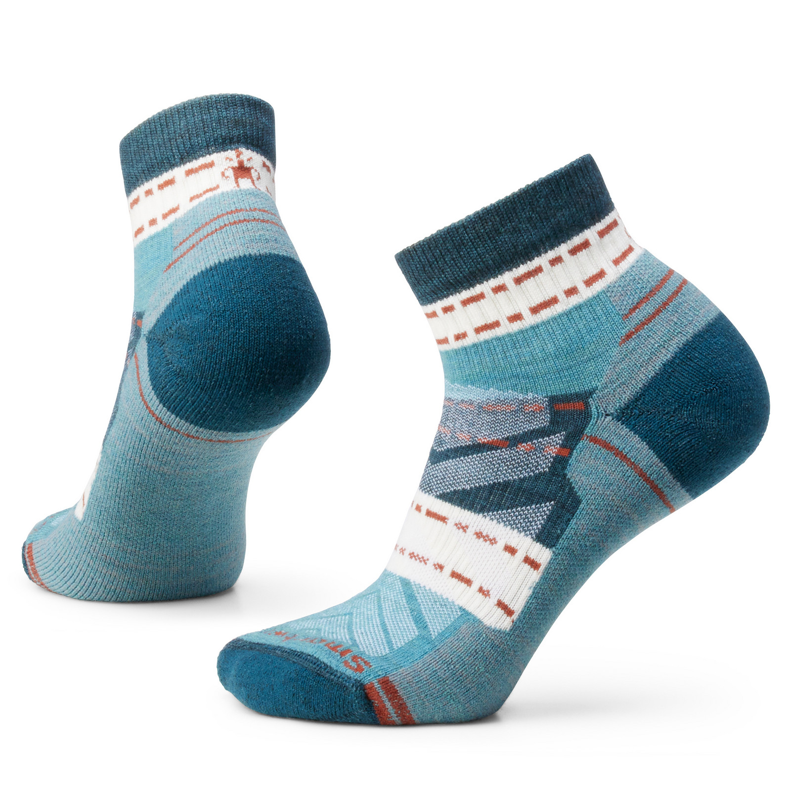 Smartwool W HIKE LIGHT CUSHION MARGARITA ANKLE twilight blue Veľkosť: L