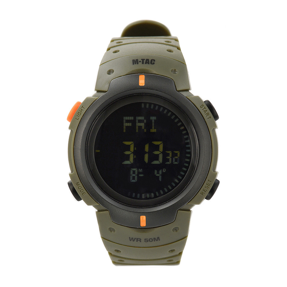 Hodinky M-Tac Tactical Compass - olivové