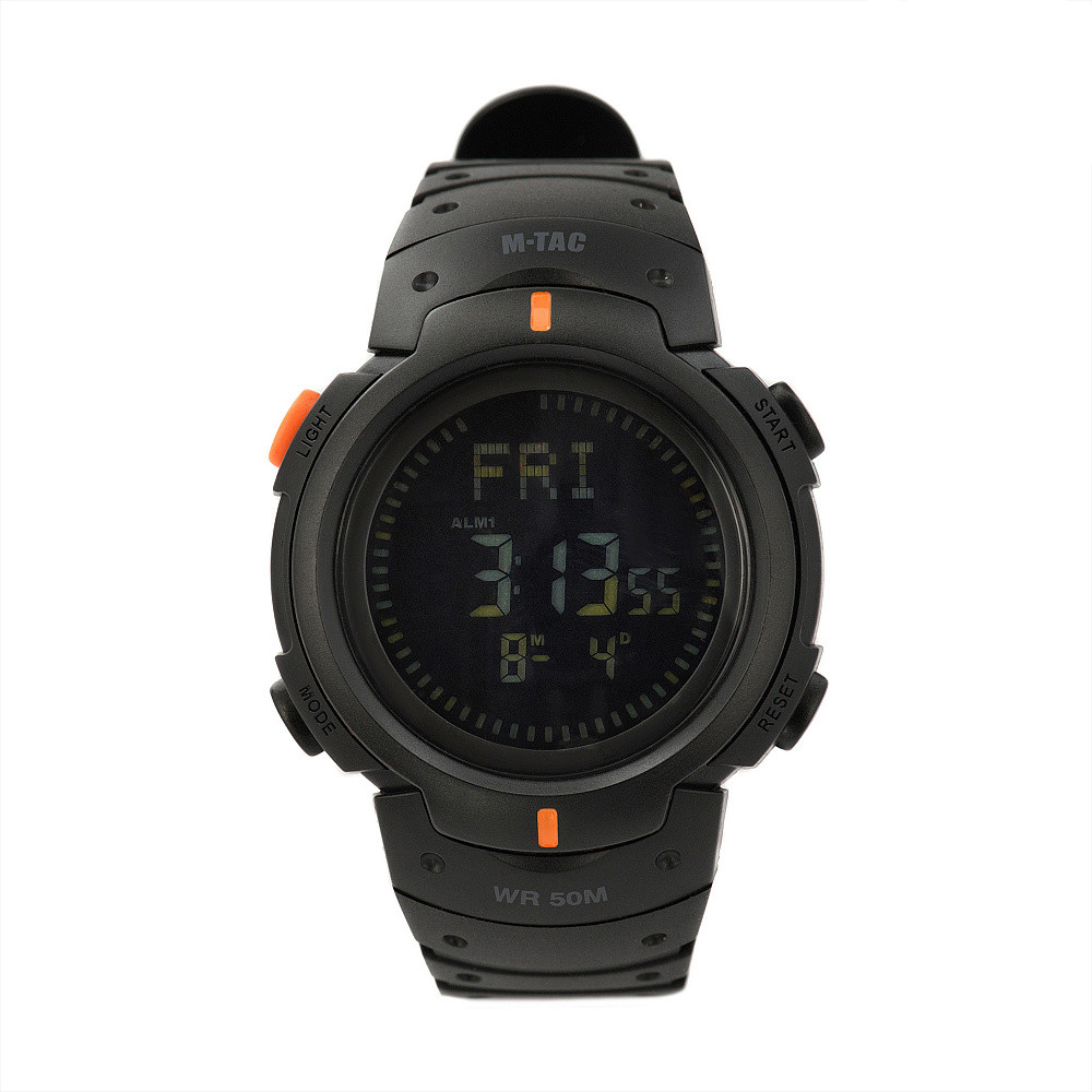 Hodinky M-Tac Tactical Compass - čierne