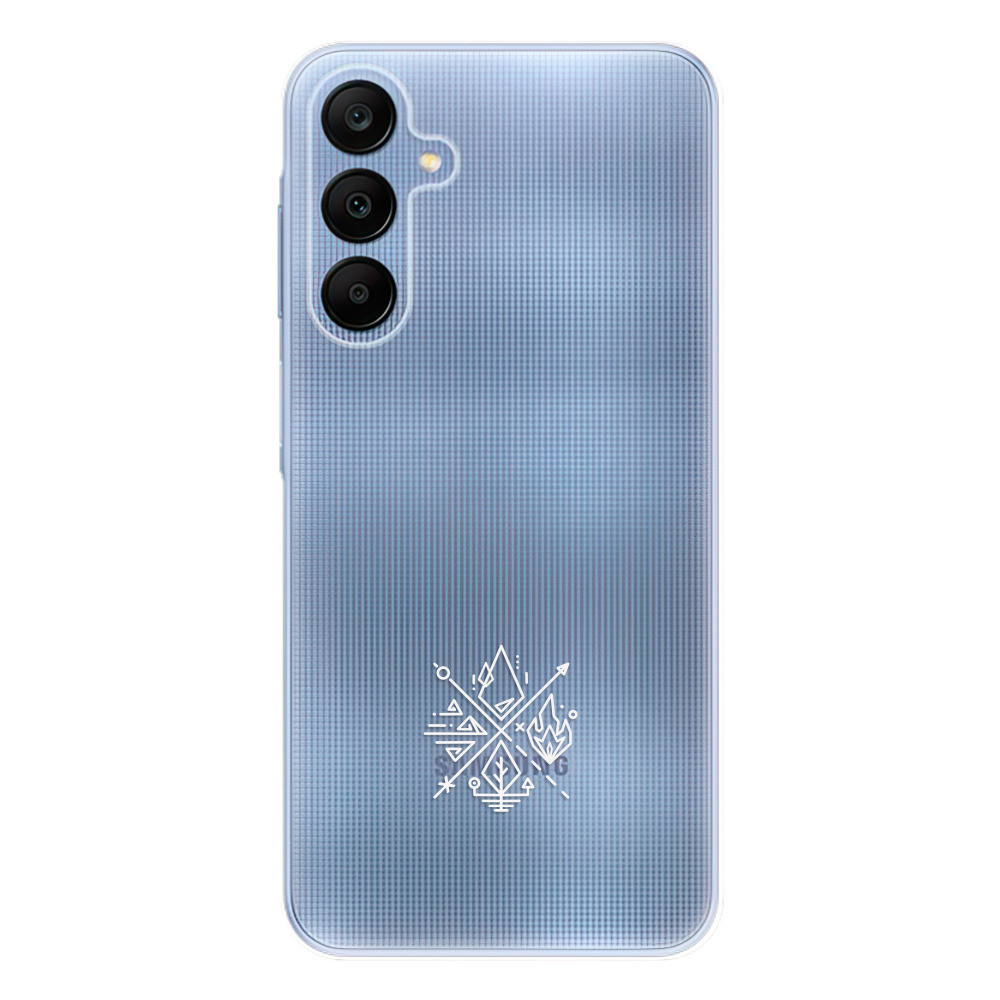 Odolné silikónové puzdro iSaprio - čiré - Elements - Samsung Galaxy A25 5G