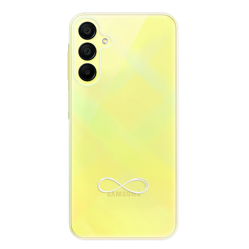 Odolné silikónové puzdro iSaprio - čiré - Infinity - Samsung Galaxy A15 / A15 5G
