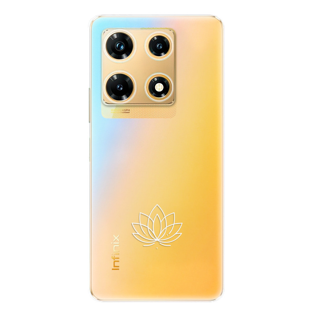 Odolné silikónové puzdro iSaprio - čiré - Lotos - Infinix Note 30 PRO