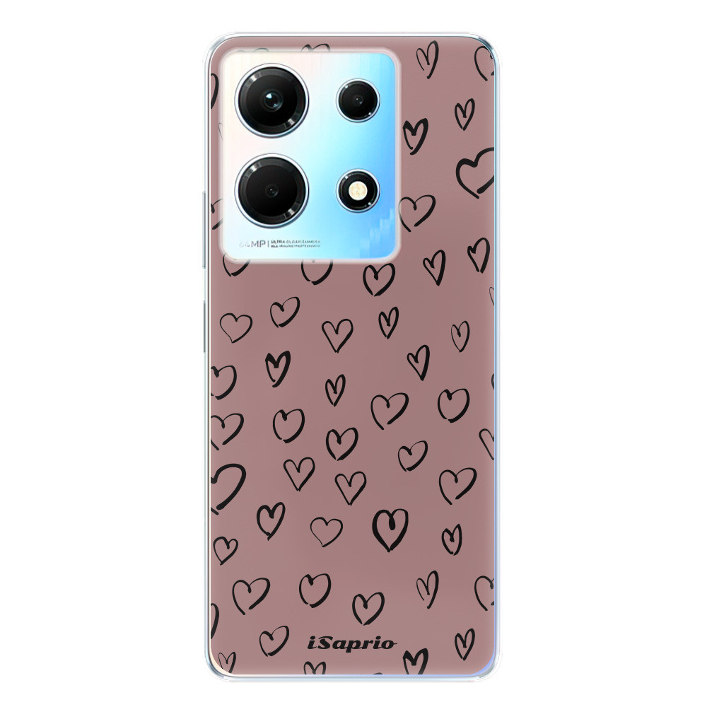 Odolné silikónové puzdro iSaprio - Heart Dark - Infinix Note 30