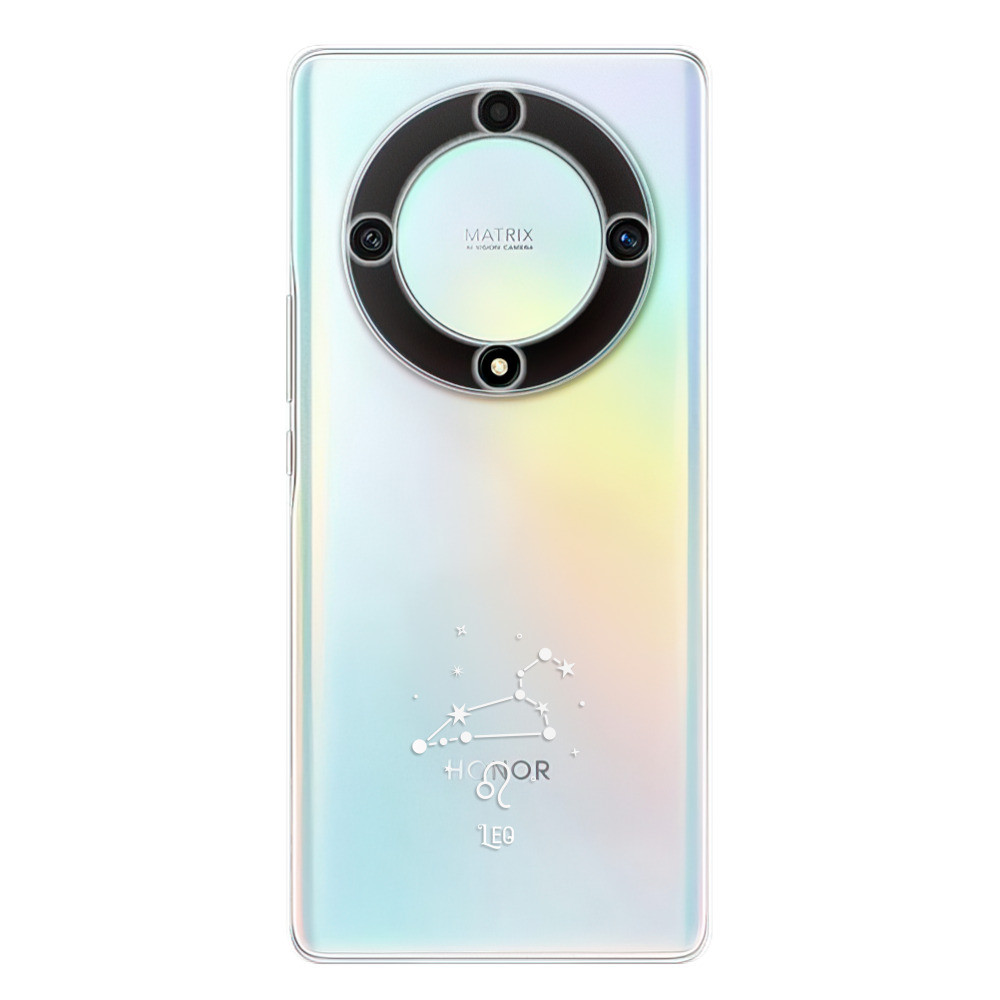 Odolné silikónové puzdro iSaprio - čiré - Lev - Honor Magic5 Lite 5G