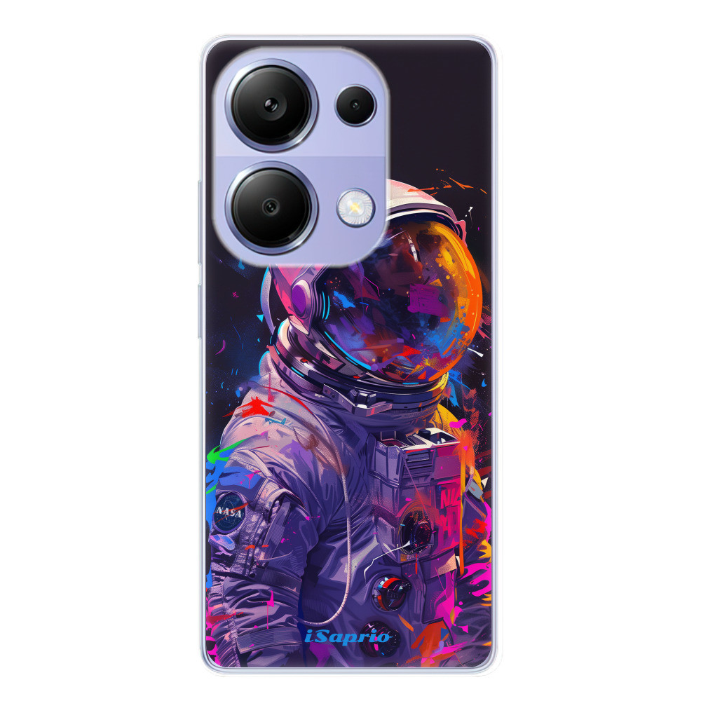 Odolné silikónové puzdro iSaprio - Neon Astronaut - Xiaomi Redmi Note 13 Pro