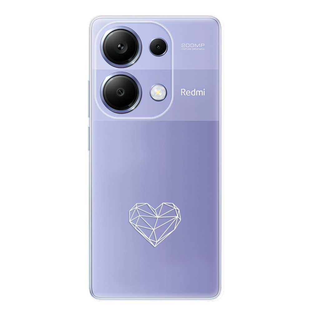 Odolné silikónové puzdro iSaprio - čiré - Digital Love - Xiaomi Redmi Note 13 Pro