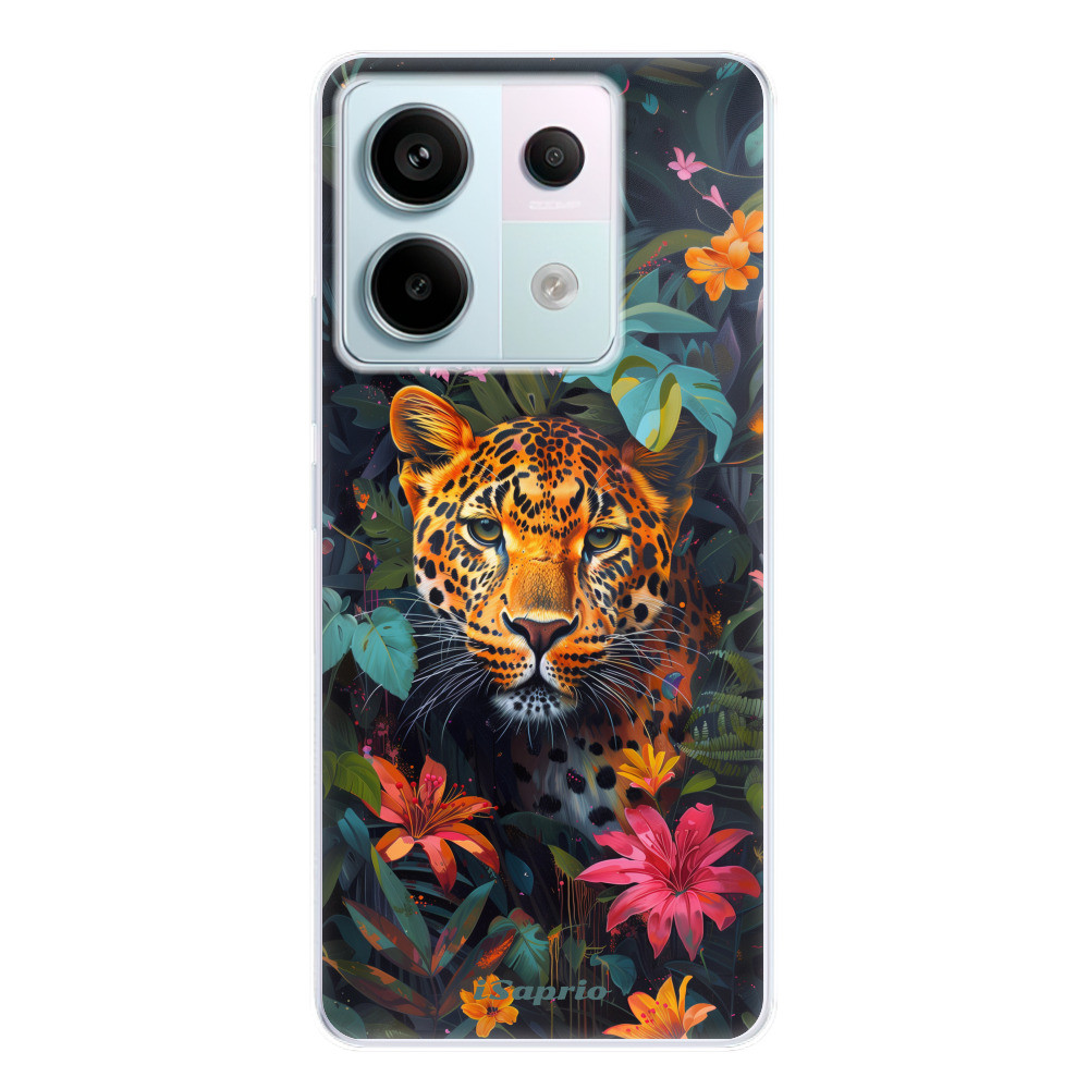 Odolné silikónové puzdro iSaprio - Flower Jaguar - Xiaomi Redmi Note 13 Pro 5G / Poco X6 5G