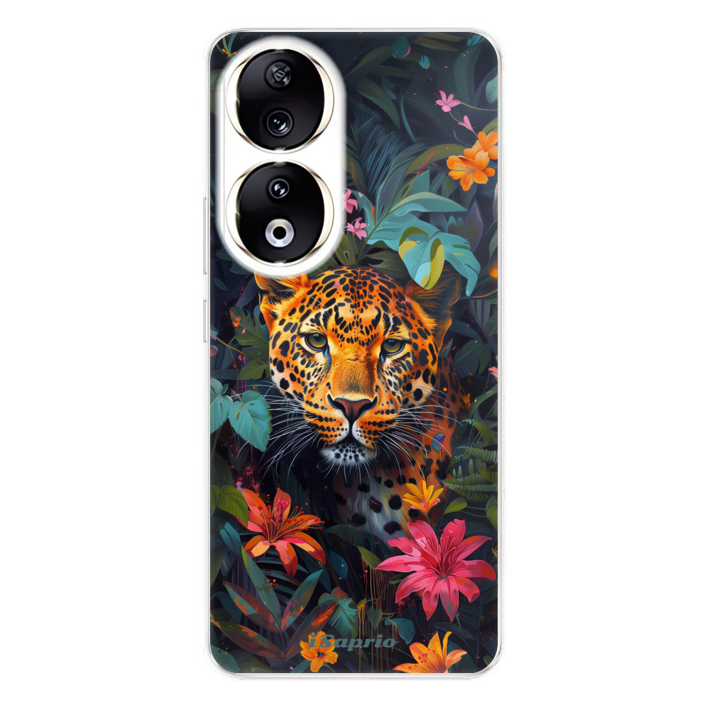 Odolné silikónové puzdro iSaprio - Flower Jaguar - Honor 90 5G