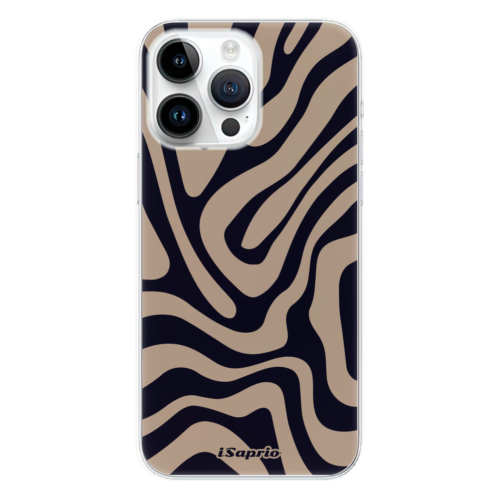 Odolné silikónové puzdro iSaprio - Zebra Black - iPhone 15 Pro Max
