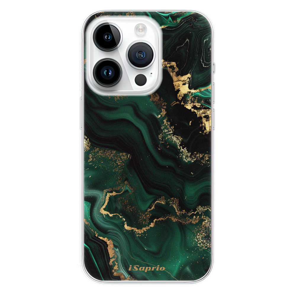 Odolné silikónové puzdro iSaprio - Emerald - iPhone 15 Pro