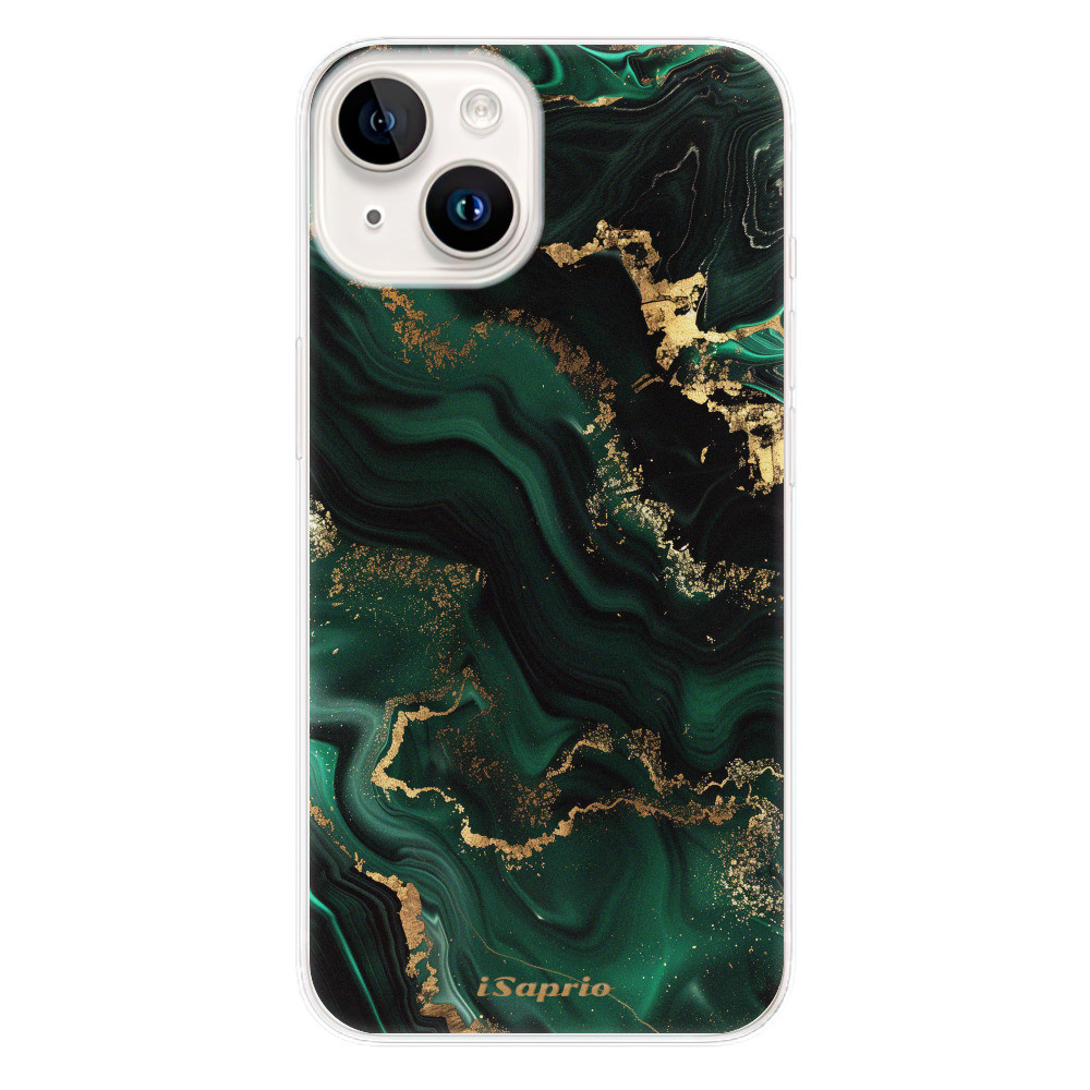 Odolné silikónové puzdro iSaprio - Emerald - iPhone 15