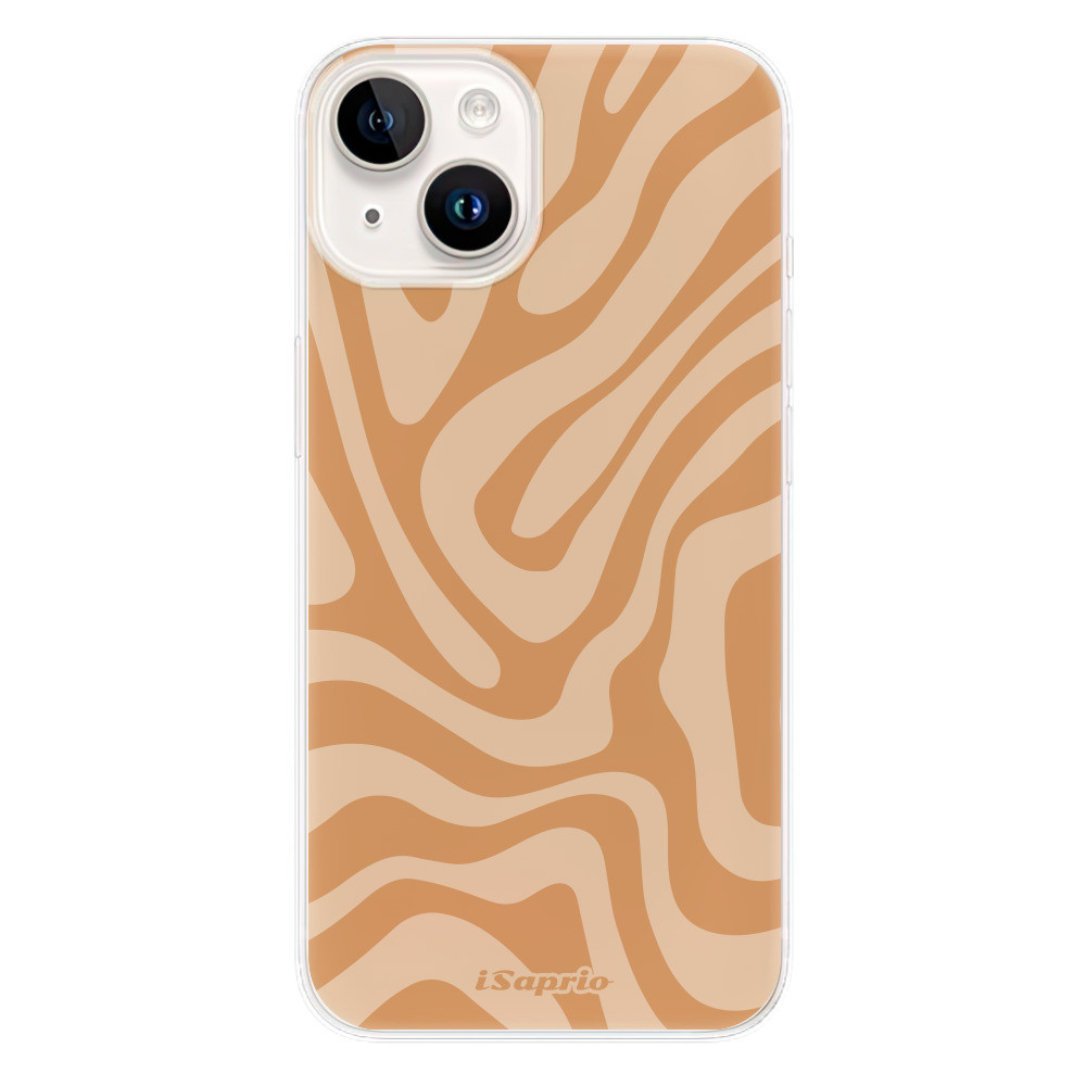 Odolné silikónové puzdro iSaprio - Zebra Orange - iPhone 15
