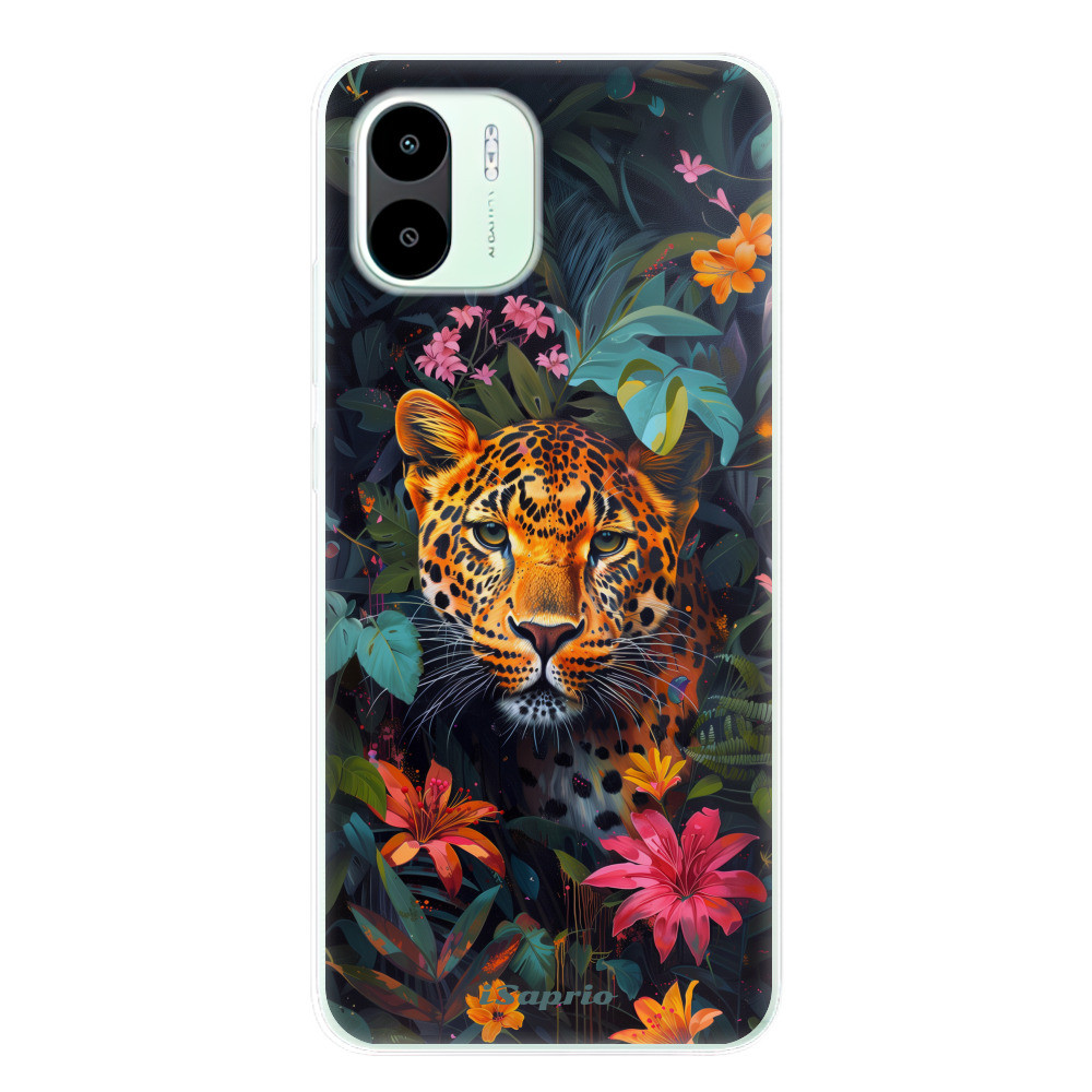 Odolné silikónové puzdro iSaprio - Flower Jaguar - Xiaomi Redmi A1 / A2