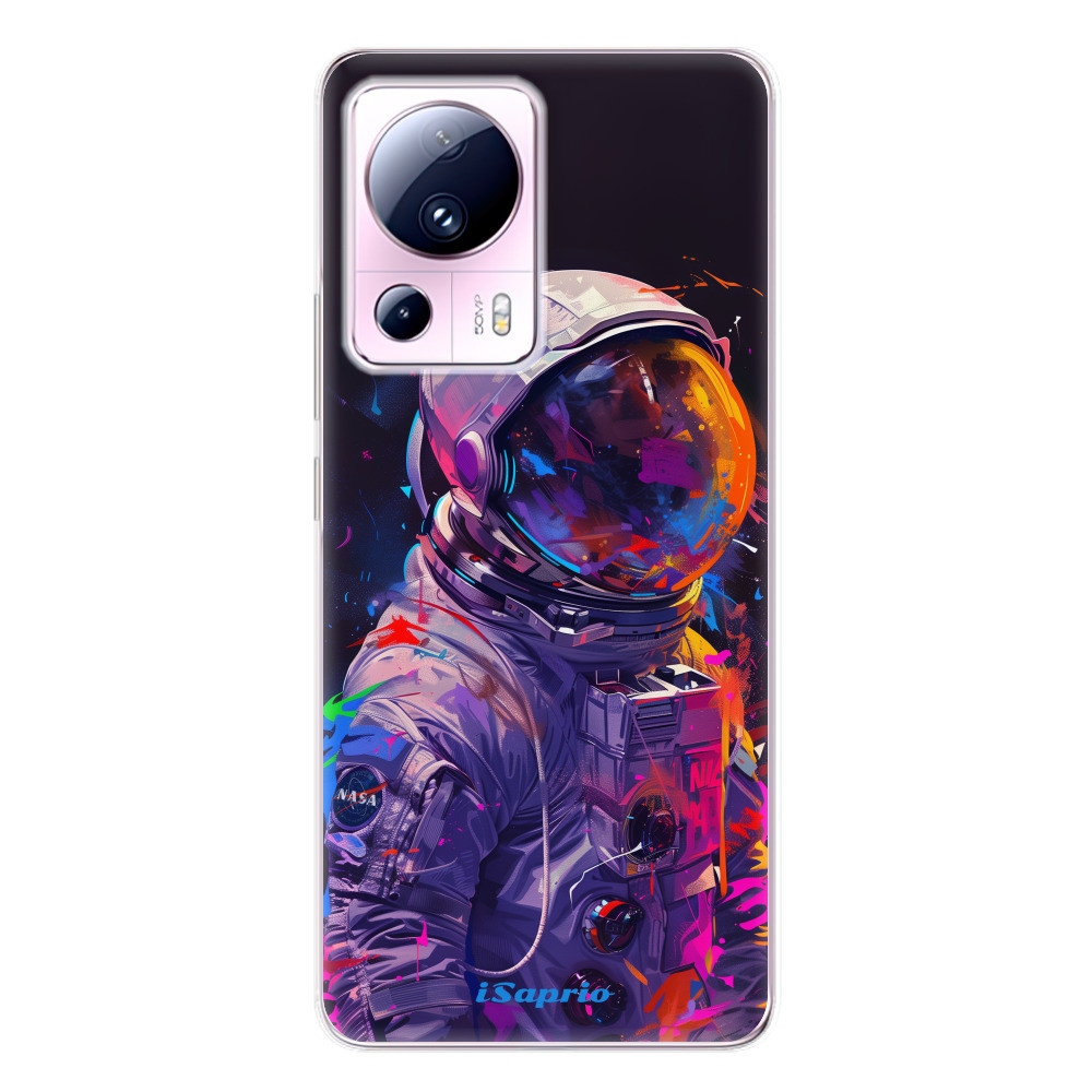 Odolné silikónové puzdro iSaprio - Neon Astronaut - Xiaomi 13 Lite