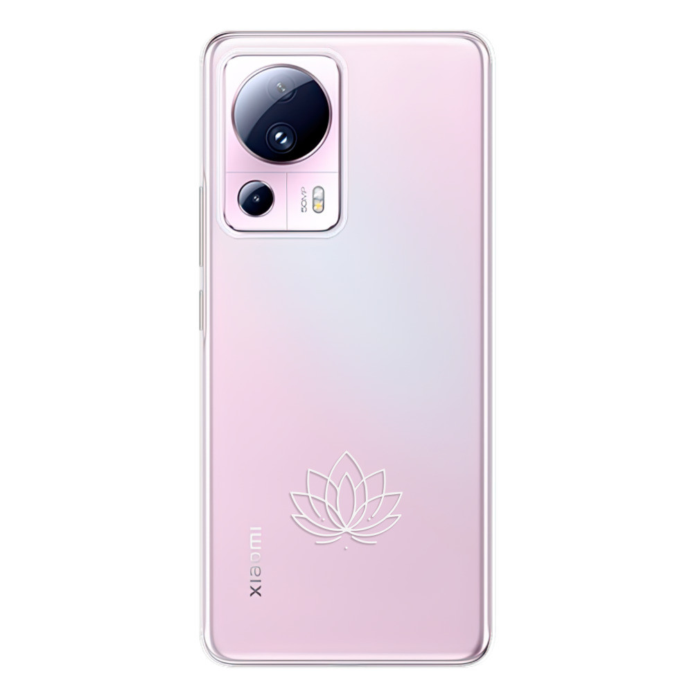 Odolné silikónové puzdro iSaprio - čiré - Lotos - Xiaomi 13 Lite