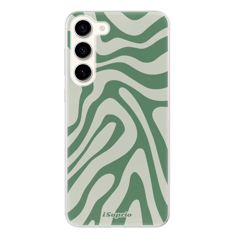 Odolné silikónové puzdro iSaprio - Zebra Green - Samsung Galaxy S23+ 5G