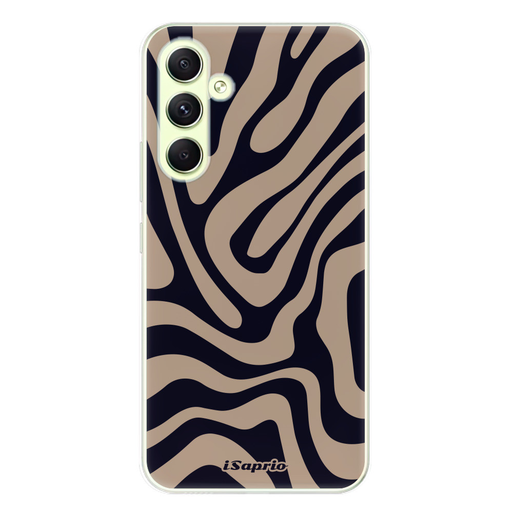 Odolné silikónové puzdro iSaprio - Zebra Black - Samsung Galaxy A54 5G
