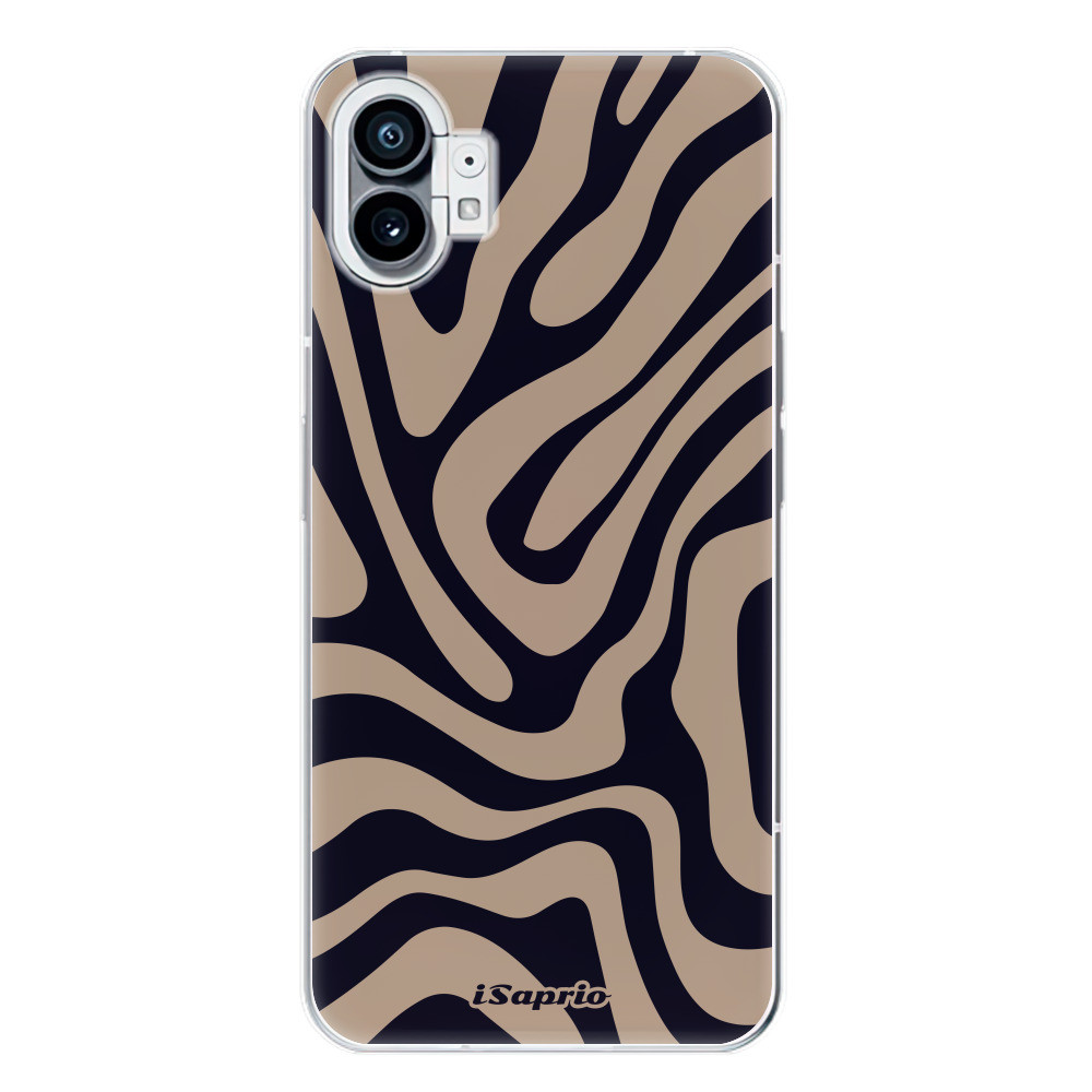 Odolné silikónové puzdro iSaprio - Zebra Black - Nothing Phone (1)