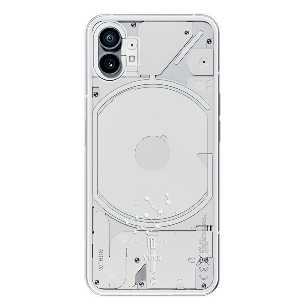 Odolné silikónové puzdro iSaprio - čiré - Panna - Nothing Phone (1)
