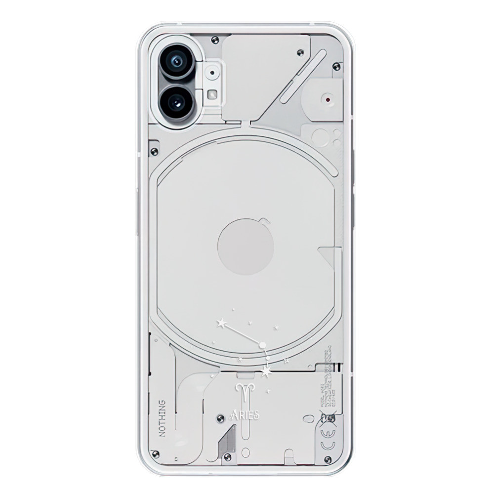 Odolné silikónové puzdro iSaprio - čiré - Beran - Nothing Phone (1)