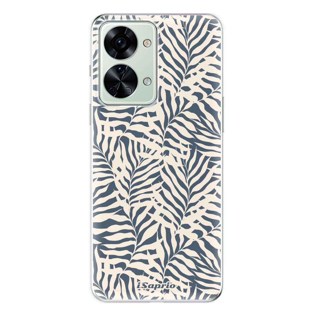 Odolné silikónové puzdro iSaprio - Blue Palms - OnePlus Nord 2T 5G