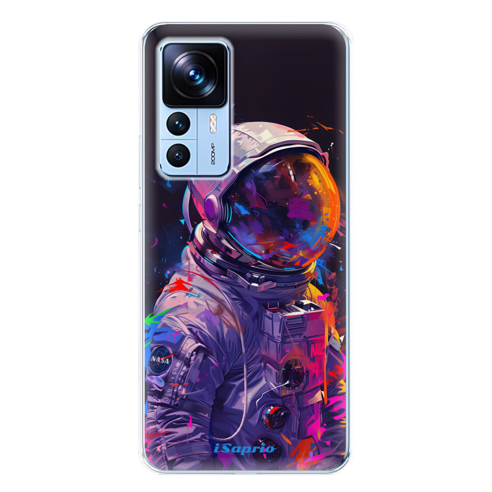 Odolné silikónové puzdro iSaprio - Neon Astronaut - Xiaomi 12T / 12T Pro
