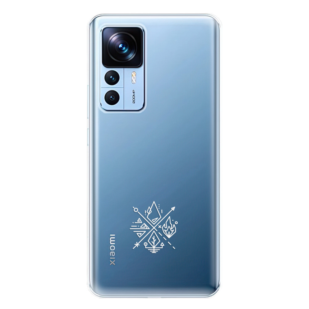 Odolné silikónové puzdro iSaprio - čiré - Elements - Xiaomi 12T / 12T Pro