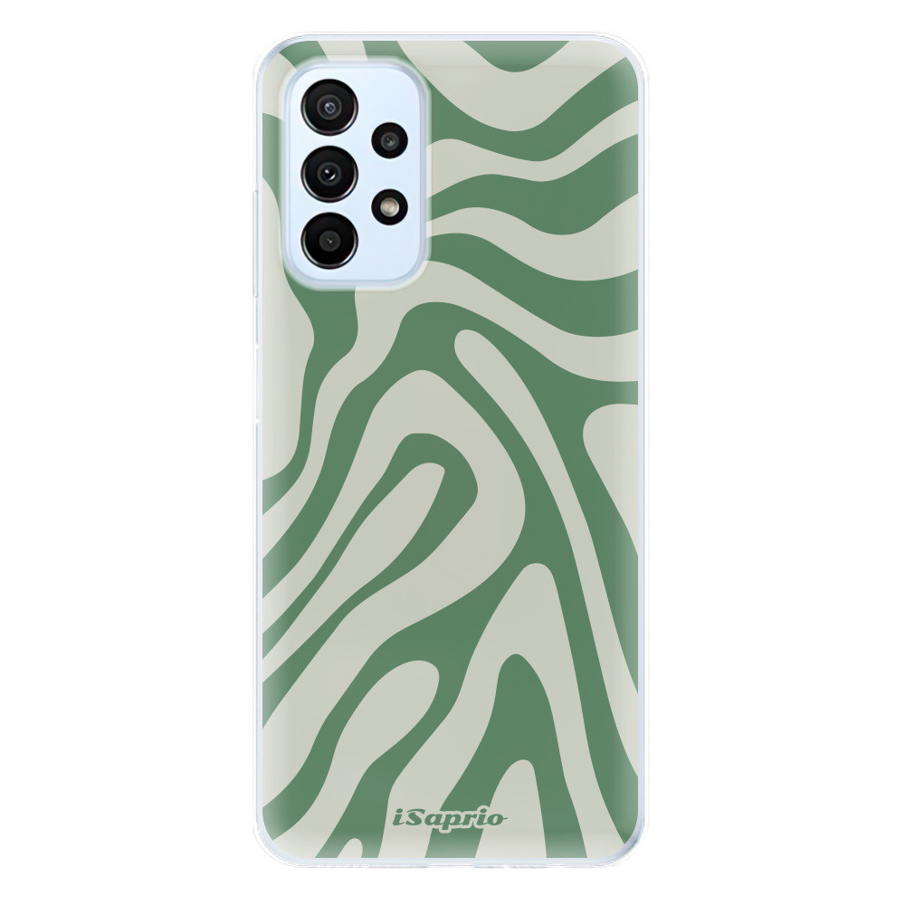 Odolné silikónové puzdro iSaprio - Zebra Green - Samsung Galaxy A23 / A23 5G