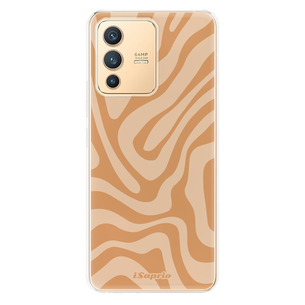Odolné silikónové puzdro iSaprio - Zebra Orange - Vivo V23 5G