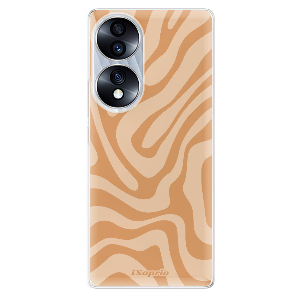 Odolné silikónové puzdro iSaprio - Zebra Orange - Honor 70