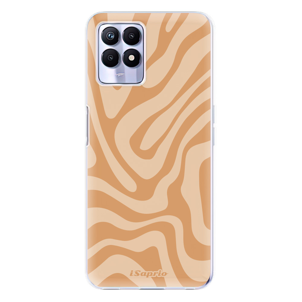 Odolné silikónové puzdro iSaprio - Zebra Orange - Realme 8i
