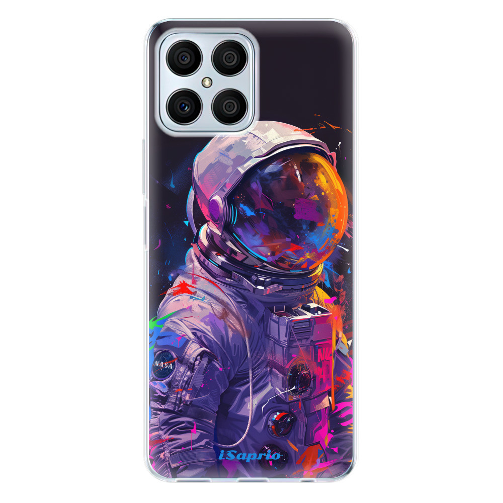Odolné silikónové puzdro iSaprio - Neon Astronaut - Honor X8