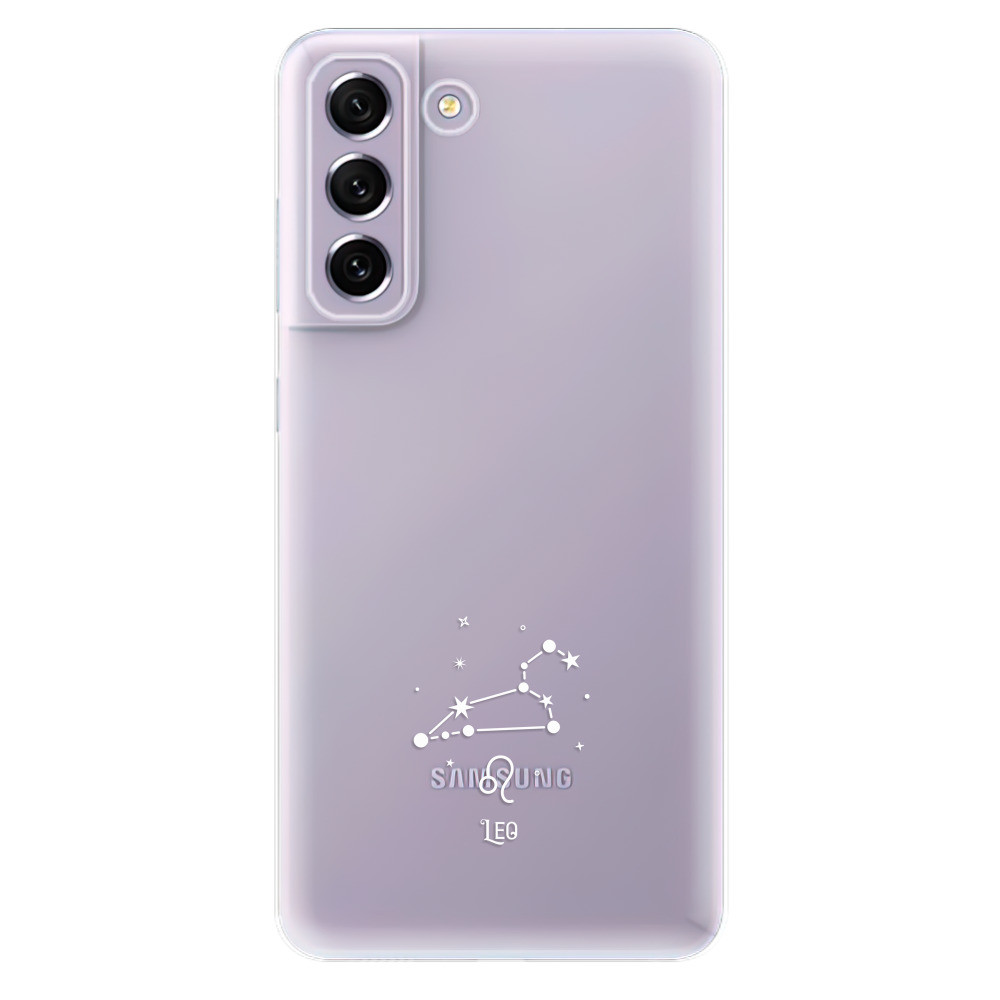 Odolné silikónové puzdro iSaprio - čiré - Lev - Samsung Galaxy S21 FE 5G